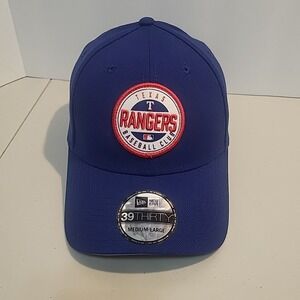 New Era Texas Rangers Game Day 39THIRTY Stretch Flex Hat Cap Blue M/L